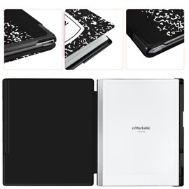 Case for Remarkable 2 Paper Tablet 10.3" 2020 Released,Lightweight and Hard Back Shell Protective Book Folio Cover with Built-in Pen Holder,Comes with Remarkable 2 Pen Tips.