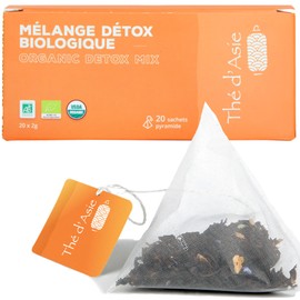 Khla - Herbal Tea Detox Mix Organic - 20 Bags Herbal Tea Pyramids