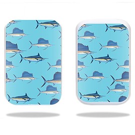 MightySkins Skin Compatible with HP Sprocket – Billfish Stripes | Protective, Durable, and Unique Vinyl Decal wrap Cover | Easy to Apply, Remove, and Change Styles | Made in The USA