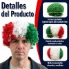 Peluca Tricolor México Mundial Para Fiestas Y Disfraces