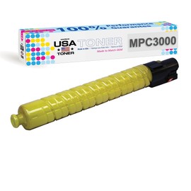 MADE IN USA TONER Toner for Ricoh Aficio MP C2500 MP C3000 MP C2000 (Yellow)