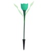 4Pcs Outdoor Solar Power Tulip LED Flower Light Waterproof Garden