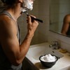 Ezcora Foldable Shaving Bowl, Silicone Shaving Soap Bowl for Shave