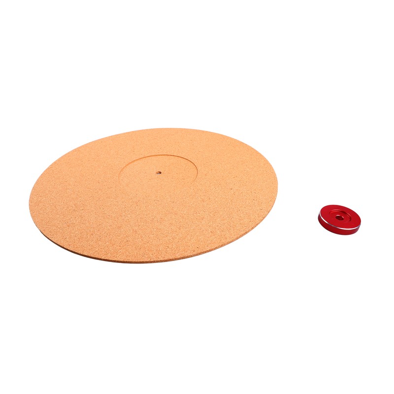 Cork Turntable Mat Vinyl Record Non Shake Slipmat Adapter Phonograph