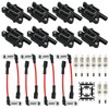 Set of 8 Square Ignition Coil Pack and Spark Plug