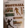 Hobby Lobby 2 SHEETS STICKERS STICKABILITIES FOOTBALL GAME STICKER THE