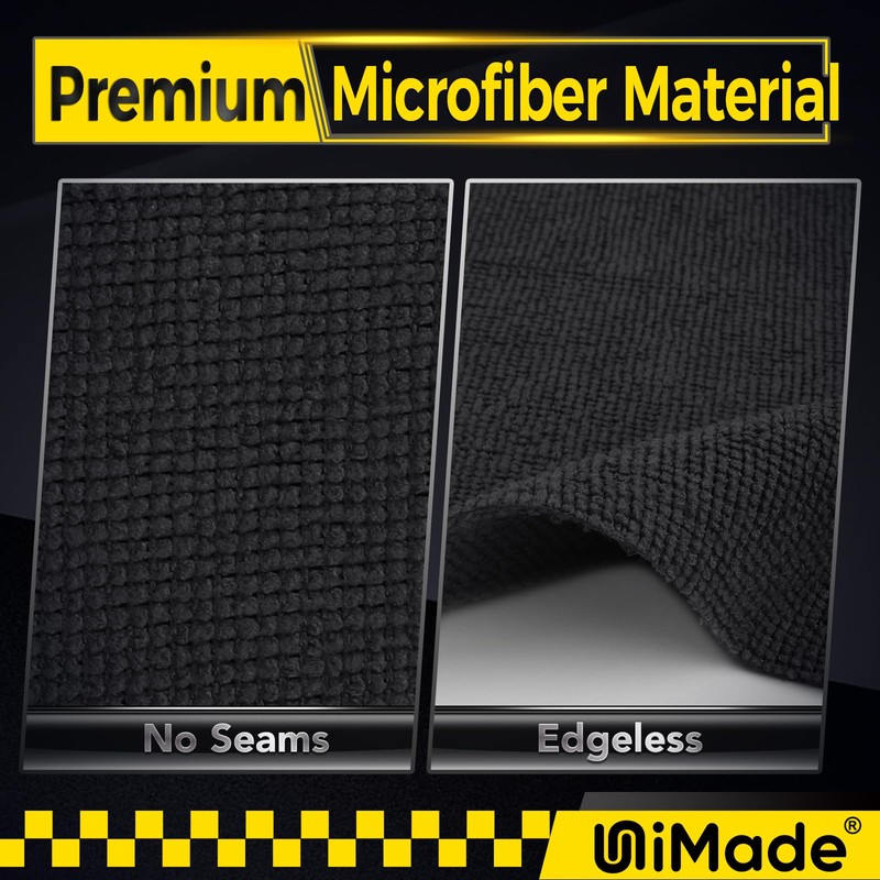 UNIMADE Microfiber Cleaning Cloth, 100 Pack Microfiber Towels for Cars