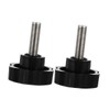 ULTECHNOVO 2sets Grips Star Knob Screw Swing Replacement Screw for