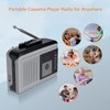 Portable Cassette Player Built in Speaker 2 AA Battery USB