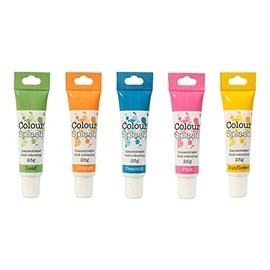 Tropical Food Colouring Gel Set - 5 Colours