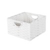 Seville Classics Premium Handwoven Portable Laundry Bin Basket with Carrying