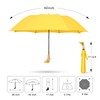 Natuquebrela Portable Duck Umbrella for Travel - Cute Collapsible Compact
