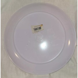 Unbranded Dear Santa Hard Plastic Plate Sled Reindeer Tree Gingerbread 10"