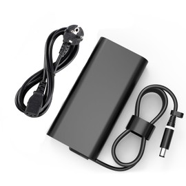 330W 19.5V 16.92A Slim GaN AC Charger for Dell Alienwar X51 X17 R1 R2 M17 R3 R4 M18x R1 R2 R3 Area-51m R1 R2 P45E P48E P38E ADP-330AB D DA330AB 30PM110 1 x DA330PM190 LA330PM190 Laptop Power Cord