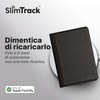 SlimTrack Passport Holder with Apple Find My Wireless Charging Vegan