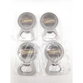 *Lot of 4* Seattle Bottle Openers Seattle Decor Individually Wrapped Souvenir +
