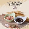 52USA Whole Black Peppercorns 12 oz + Himalayan Pink Salt