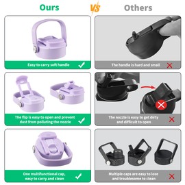 Stainless Steel Insulated Water Bottle - THILY 40 oz Wide Mouth Vacuum Insulated Double Wall Keep Liquids Cold or Hot All Day,Sweat Proof Sport Design,Cupholder Friendly, Violet Leaves