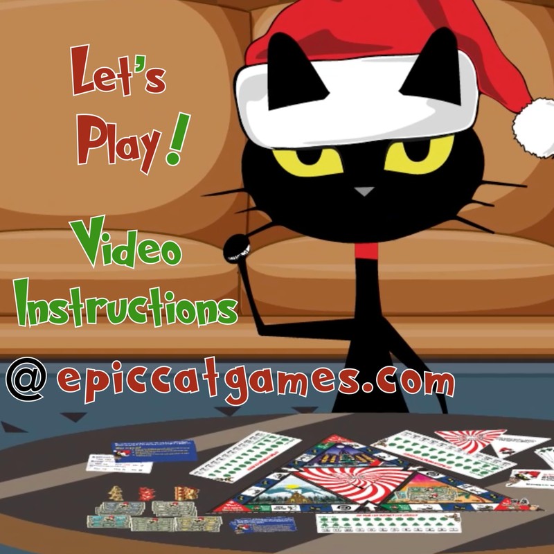 Epic Cat Christmas: Win The Holidays! Board Game