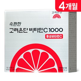 Goryeo Eundan Mall Sokpyeonhan Goryeo Eundan Vitamin C 1000 Neutral Vitamin C 120 Tablets, 1 pc (4-month supply)