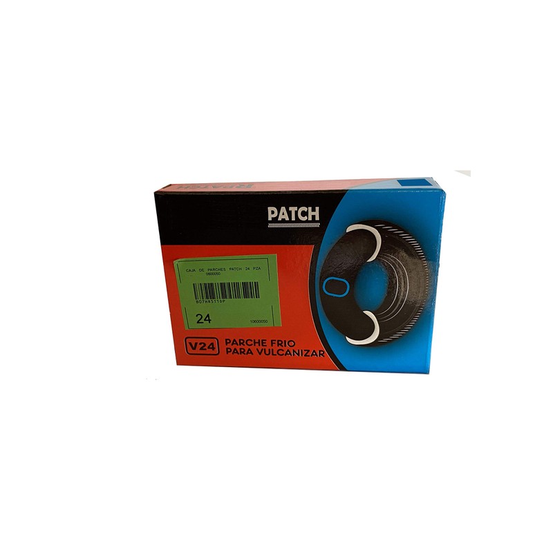 VERMAR Caja Parche (24 PZ) con Pegamento para Bicicleta