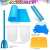 Epoxy Resin Mold Kit (2 Gallon) and Resin Art Supplies
