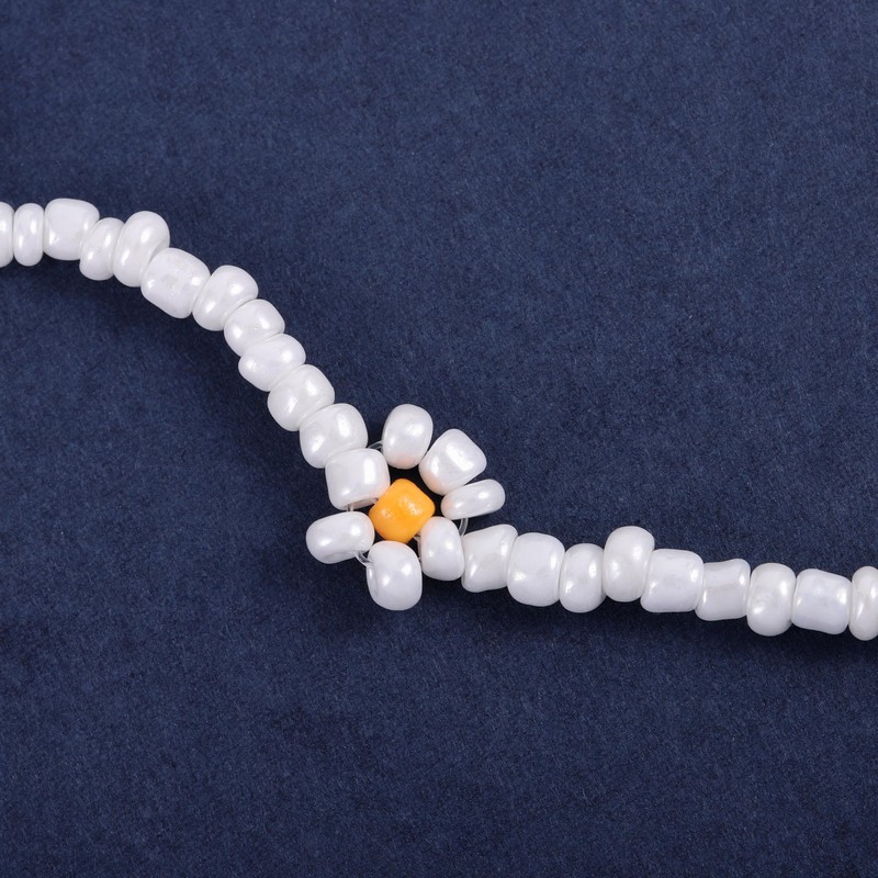Ursumy Boho Ankle Bracelets for Women Summer Beaded Foot Chain