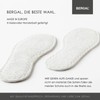 BERGAL Bamboo Children's Airy Terry Cloth Sole for High Moisture