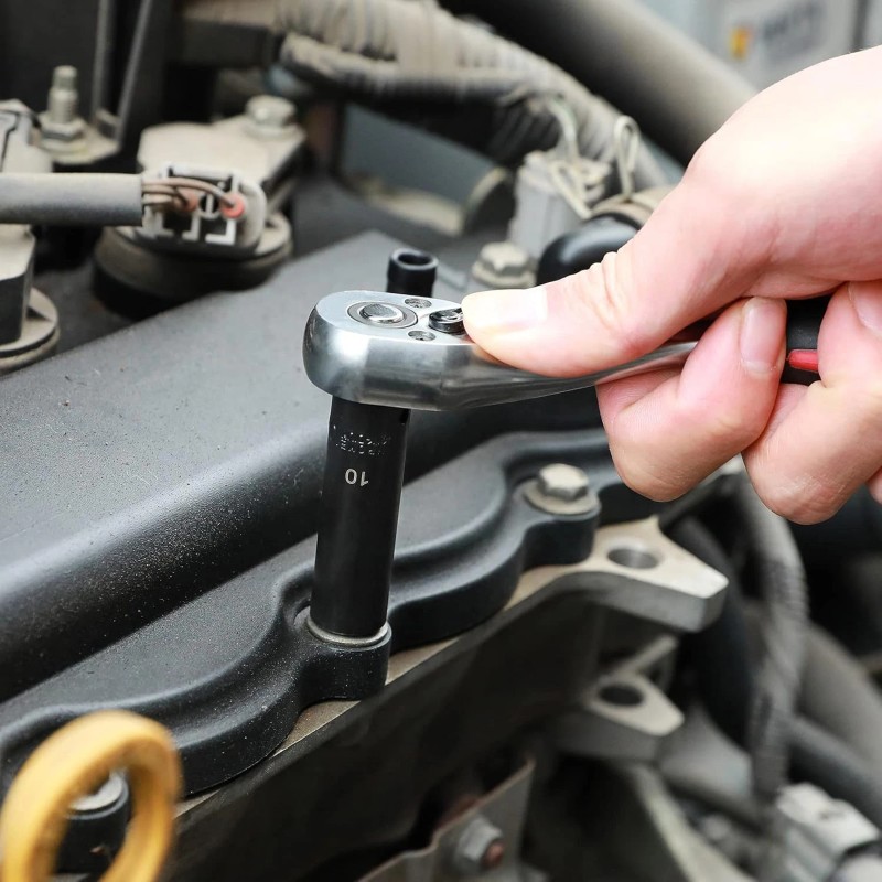 Focus tool 50PCS 1/4" Drive Master Impact Socket Set 6-Point