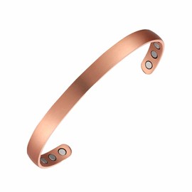 Wonder Care 100% Copper Bracelet Women Men Magnetic Kada Copper Bracelet, Copper