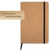 MORWE Notebook A5 with Cork Hardcover / Notebook Polka Dot