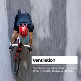 BBB Cycling Bike Helmet Lightweight for Road Riding Glossy Red S (52-55cm) Maestro BHE-09