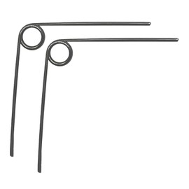 10 Pcs Small Torsion Spring,Mini Torsion Custom Spring,for DIY Woodworking,Furniture,Repair Project(0.8mm Wire Diameter,6mm Outside Diameter,90 Degree)