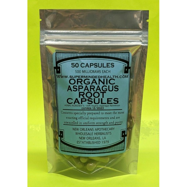 Organic *Shatavari*Asparagus Root Caps(Asparagus Racemosus)Female*libido*Health
