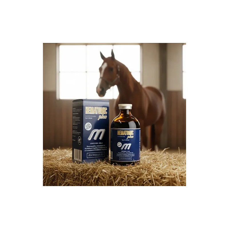 Hematomic Plus 100ml Antianémico Animal Vitaminas Minerales