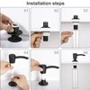 GAGALIFE Kitchen Sink Soap Dispenser with 17 OZ Large Bottle
