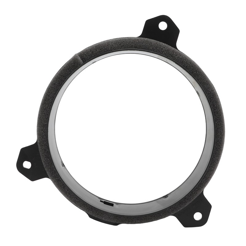 1 Pair 6.5in Door Speaker Spacer Wire Harness Kit Black