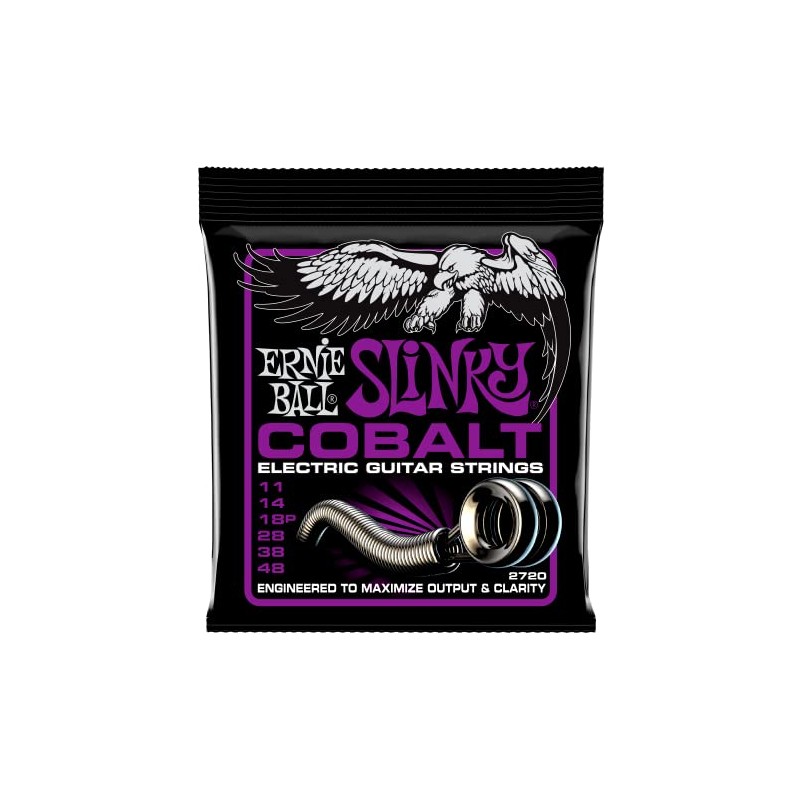 Ernie Ball Power Slinky Cobalt 11-48 Electric Guitar Strings