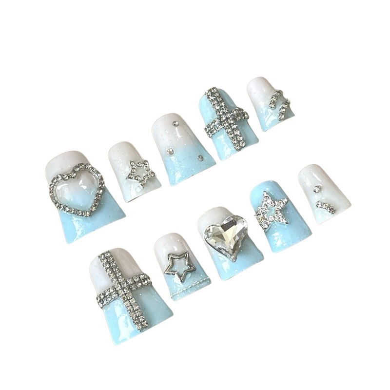  D•U•C•K Handmade Nail Tips - Long Ballerina / D•U•C•K