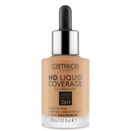 Catrice | HD Liquid Coverage Foundation | High & Natural Coverage | Vegan & Cruelty Free (048 | Desert Beige)