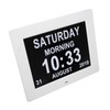 10 Inch Digital Calendar Clock 8 Languages Auto Dimming Electronic