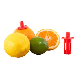 Kitchen + Home Citrus Tap – Portable Lemon Lime Juicer, Orange Citrus Spout and Jalapeño Corer – 3 Pack