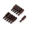 Antrader 12 Pcs 1/4-Inch Hex Shank 1-Inch Length Magnetic T10