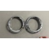 Replacement Parts For 2pcs Fog Light Lamp Bezel Chrome Trim