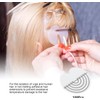 100 Uds. Protectores de Escudo Térmico para el Cabello con