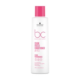 Schwarzkopf Professional Bonacure Colour Freeze Conditioner Hair Conditioner for Porous Coloured Hair Vegan pH 4.5 No Fading Long Lasting Colour Intensity Detangling Smoothing 200 ml
