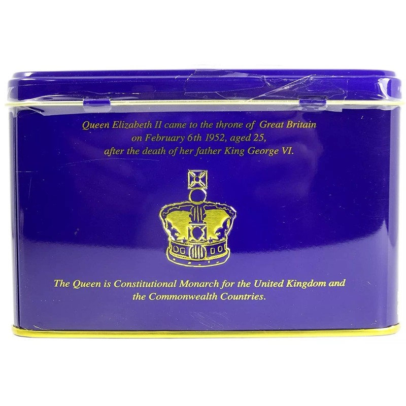 NEW ENGLISH TEAS QUEEN ELIZABETH II OF GREAT BRITAIN TIN