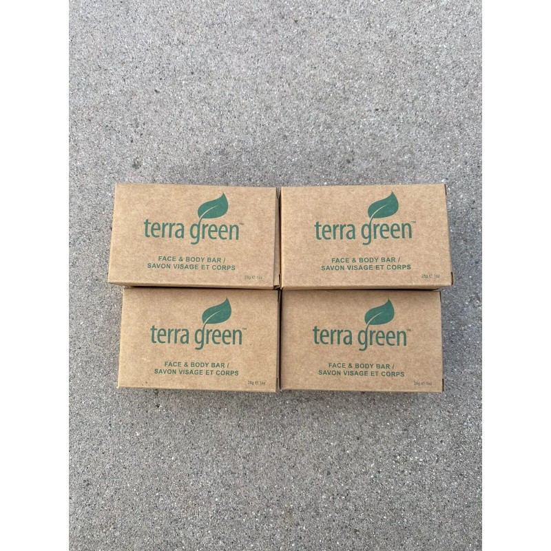 Terra Green Face And Body Soap Bar 1.85 oz Lemongrass