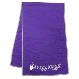 FROGG TOGGS Chilly Pad Pro Soft Microfiber Instant Cooling Towel, Machine Washable, 33”x10.5”