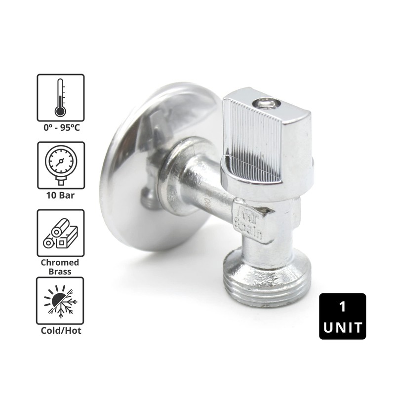 DOJA Barcelona Device valve, 1/2 inch x 3/4 inch M,